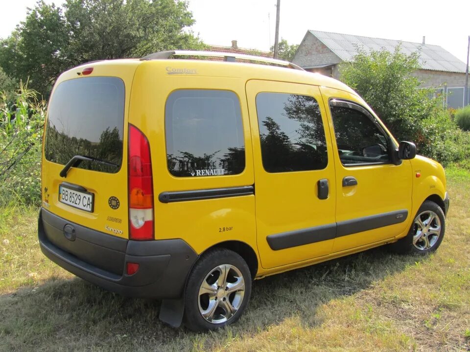 Рено кенго фото Рейлинги - Renault Kangoo (1G), 1,5 л, 2003 года тюнинг DRIVE2