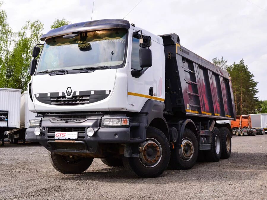 Рено керакс фото Купить б/у Renault Kerax дизель механика в Зеленограде: белый самосвал 2012 года