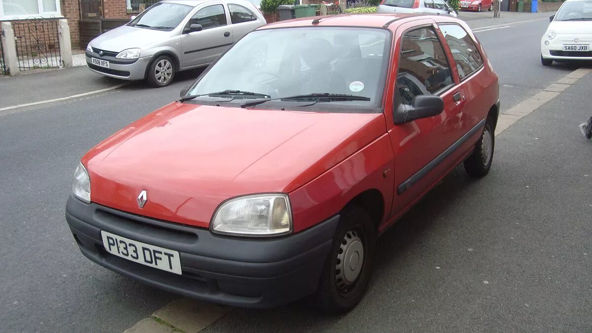 Рено клио 1 поколение фото File:1997 Renault Clio 1.1 RL Paris (21904470911).jpg - Wikipedia