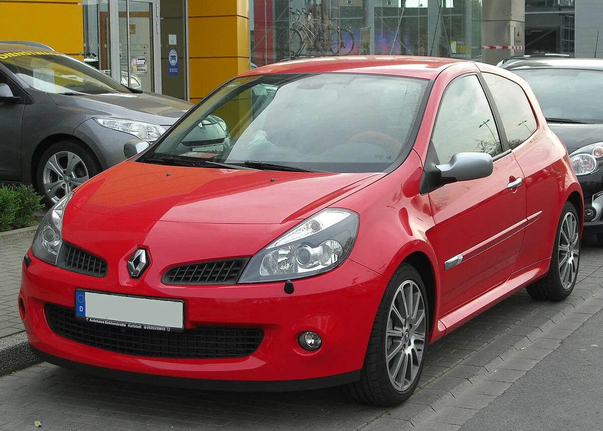 Рено клио 3 фото File:Renault Clio III RS front 20100425.jpg - Wikipedia