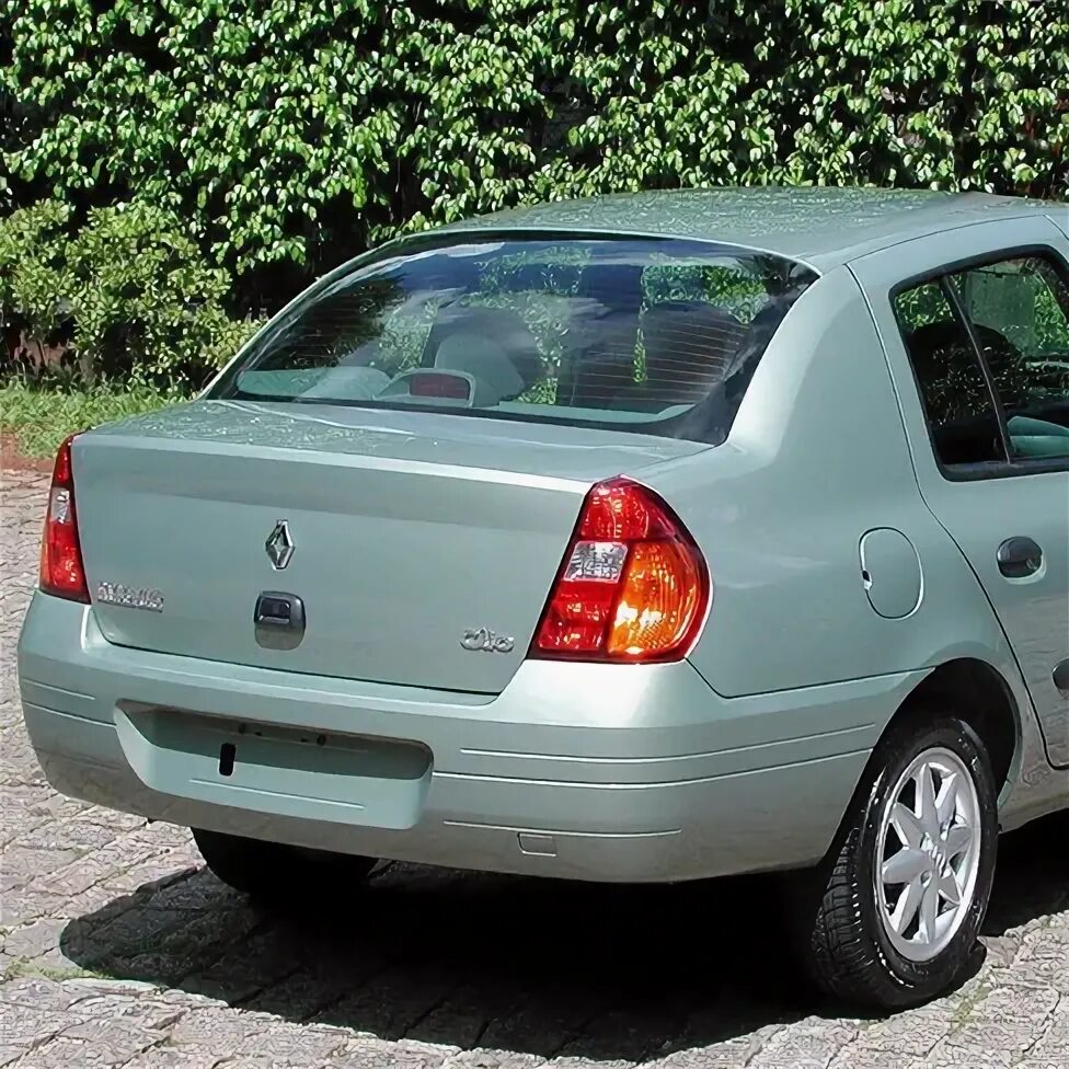 Рено клио седан фото Бампер задний в цвет кузова Renault Clio 2 (2001-2005) седан КУЗОВИК от компании