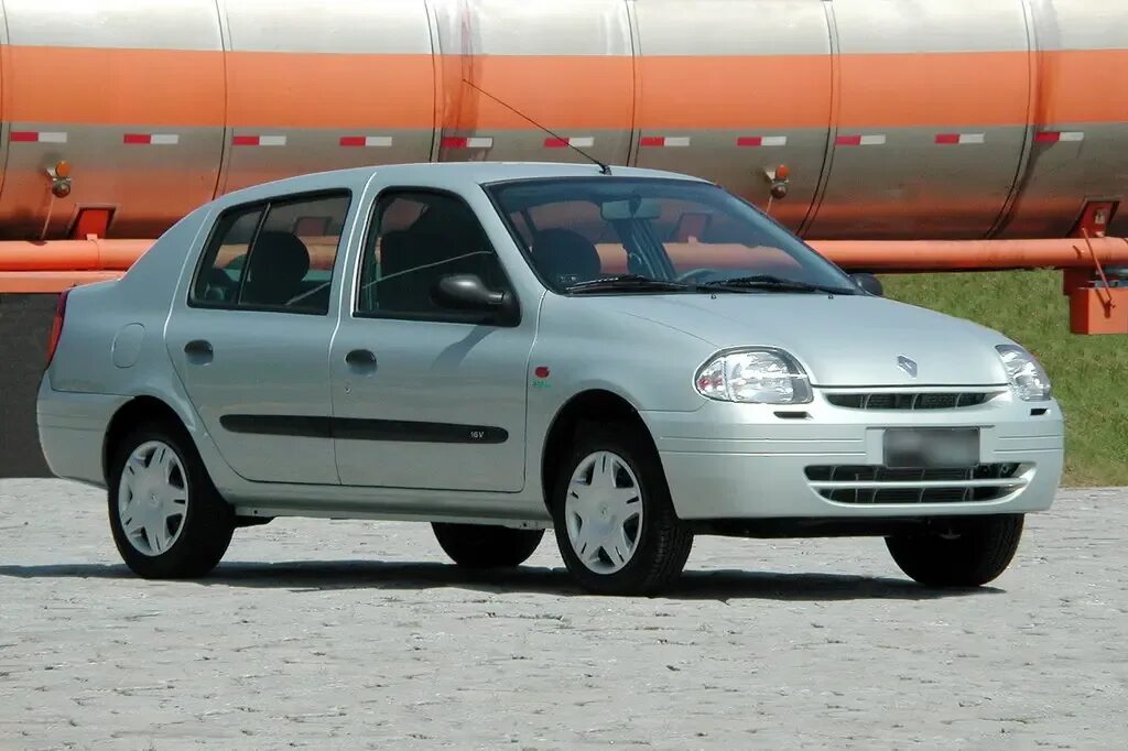 Рено клио седан фото Renault Symbol 1999, 2000, 2001, 2002, седан, 1 поколение технические характерис