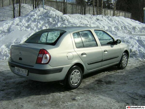 Рено клио симбол фото Отзыв Renault Clio Symbol 1.4 (Рено Клио Симбол) 2004 г. - timto