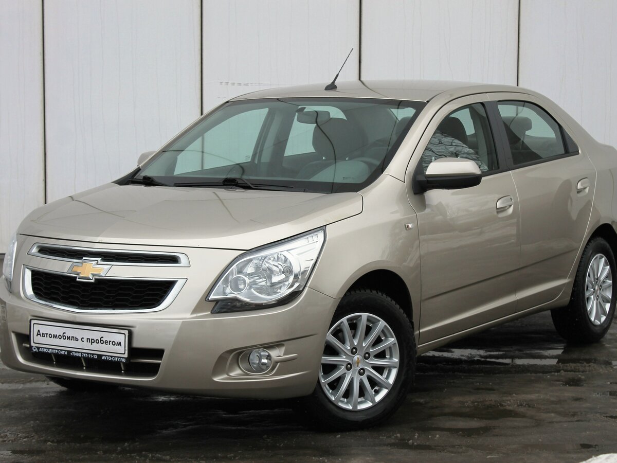 Рено кобальт фото Купить б/у Chevrolet Cobalt II 1.5 AT (105 л.с.) бензин автомат в Москве: бежевы