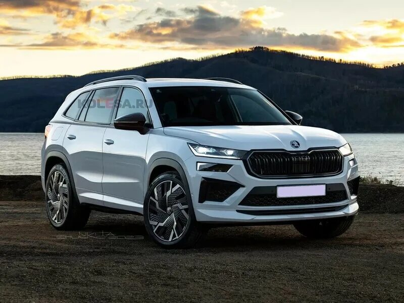 Рено кодиак фото Skoda Kodiaq нового поколения впервые показали полностью