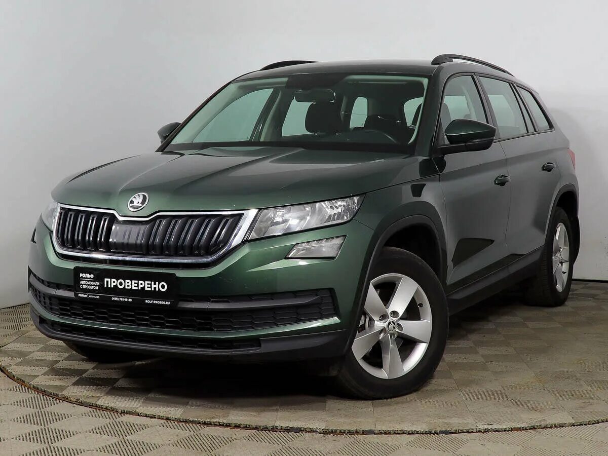 Рено кодиак фото Купить б/у Skoda Kodiaq I 1.4 AMT (150 л.с.) 4WD бензин робот в Москве: зелёный 