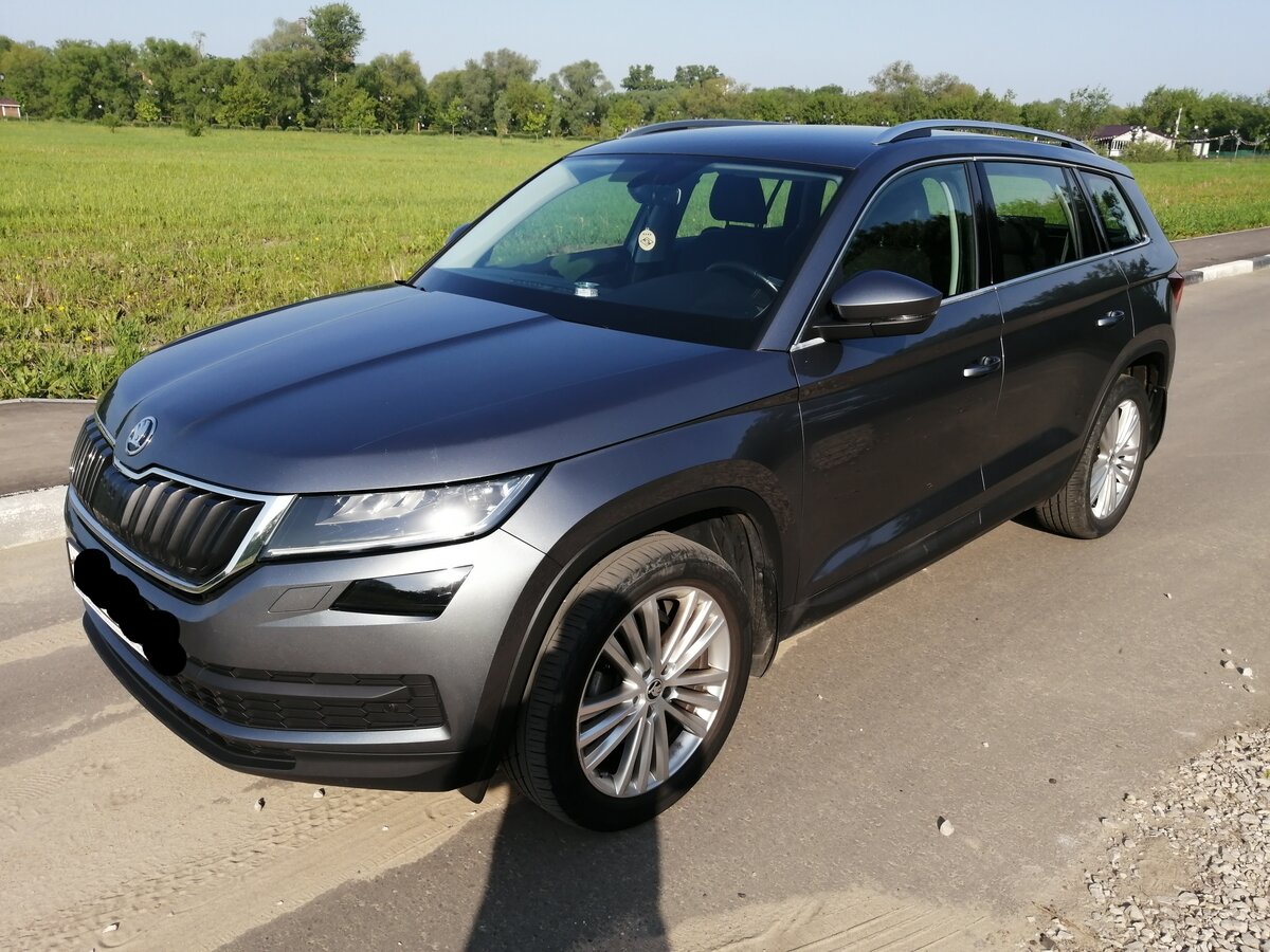 Рено кодиак фото Купить б/у Skoda Kodiaq I 2.0d AMT (150 л.с.) 4WD дизель робот в Серпухове: серы