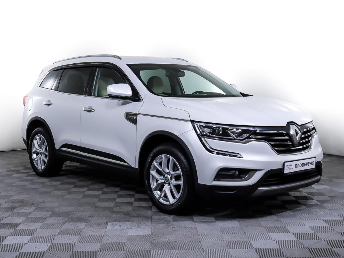 Рено колеос 2 фото Купить б/у Renault Koleos II 2.0 CVT (144 л.с.) 4WD бензин вариатор в Москве: бе