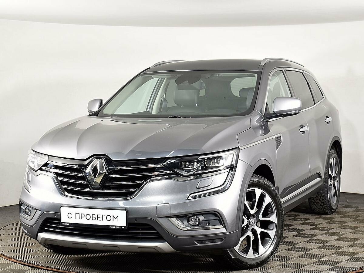 Рено колеос 2019 фото Купить б/у Renault Koleos II 2.0d CVT (177 л.с.) 4WD дизель вариатор в Москве: с