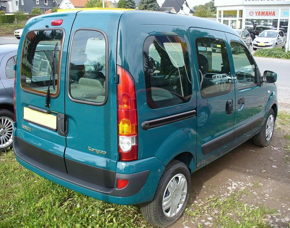 Рено конго фото цена Файл:Renault Kangoo I Phase III 1.5 dCi Edition Campus Heck.JPG - Вікіпедія