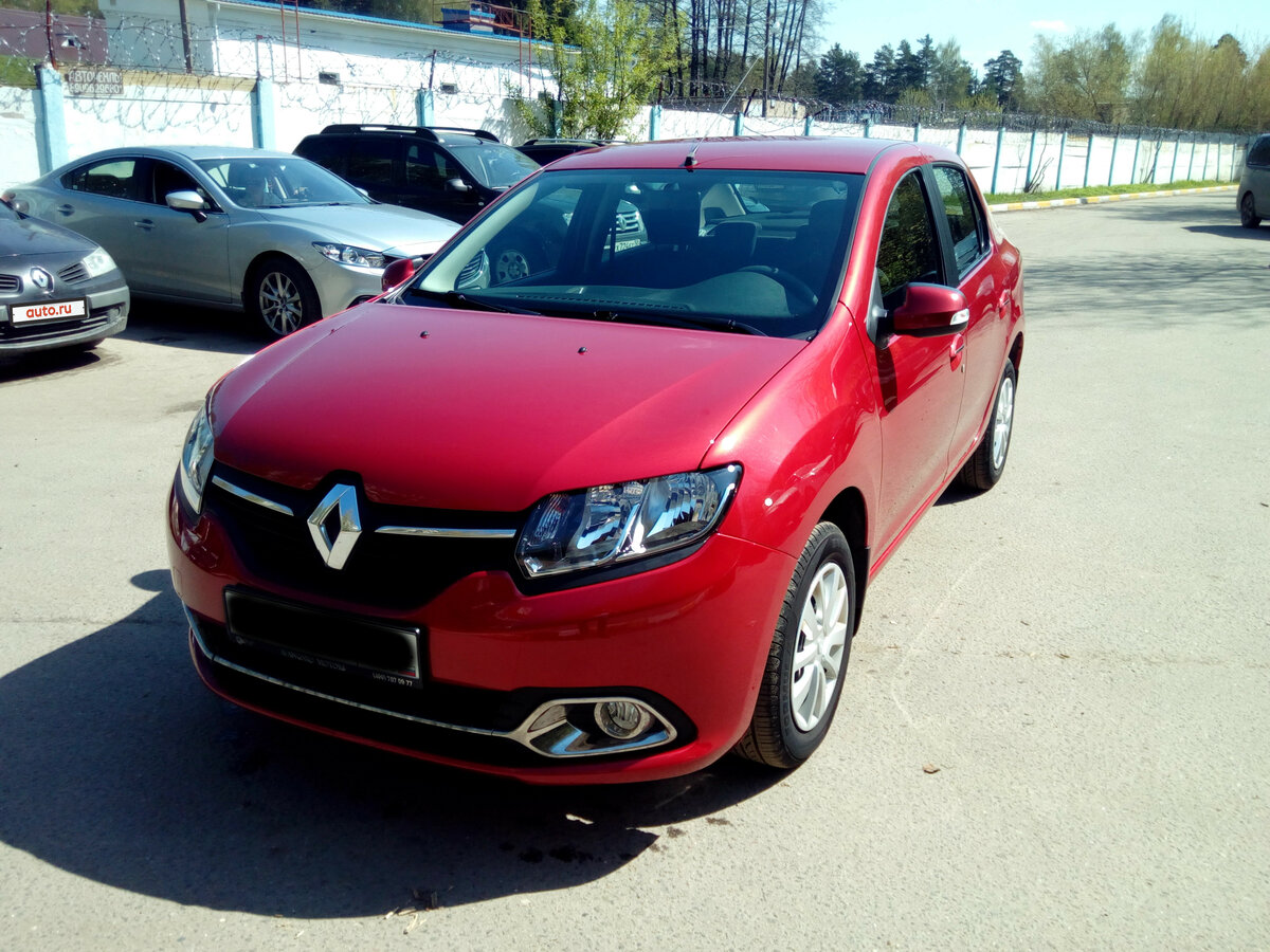 Рено красного цвета фото Купить б/у Renault Logan II 1.6 MT (102 л.с.) бензин механика в Раменском: красн