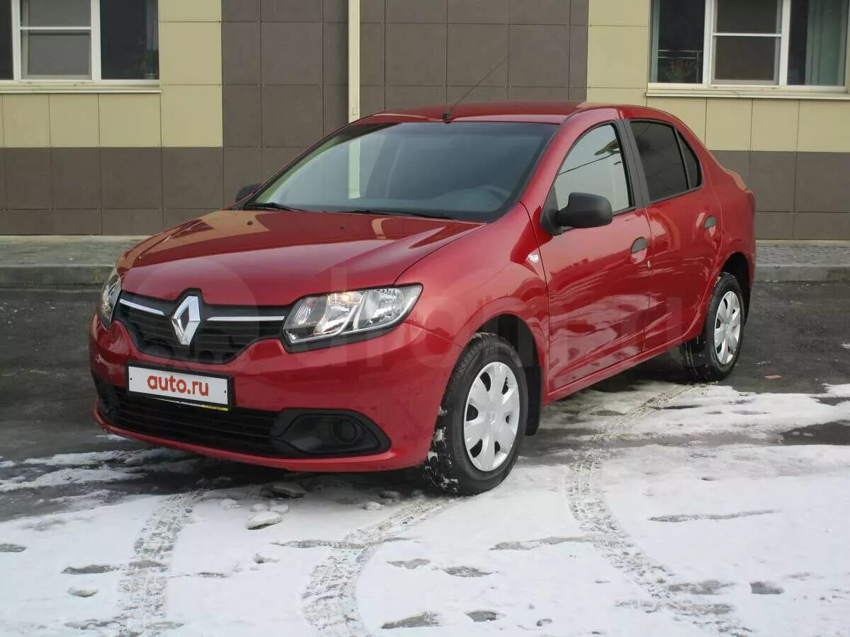 Рено красного цвета фото Купить б/у Renault Logan II 1.6 MT (82 л.с.) бензин механика в Челябинске: красн