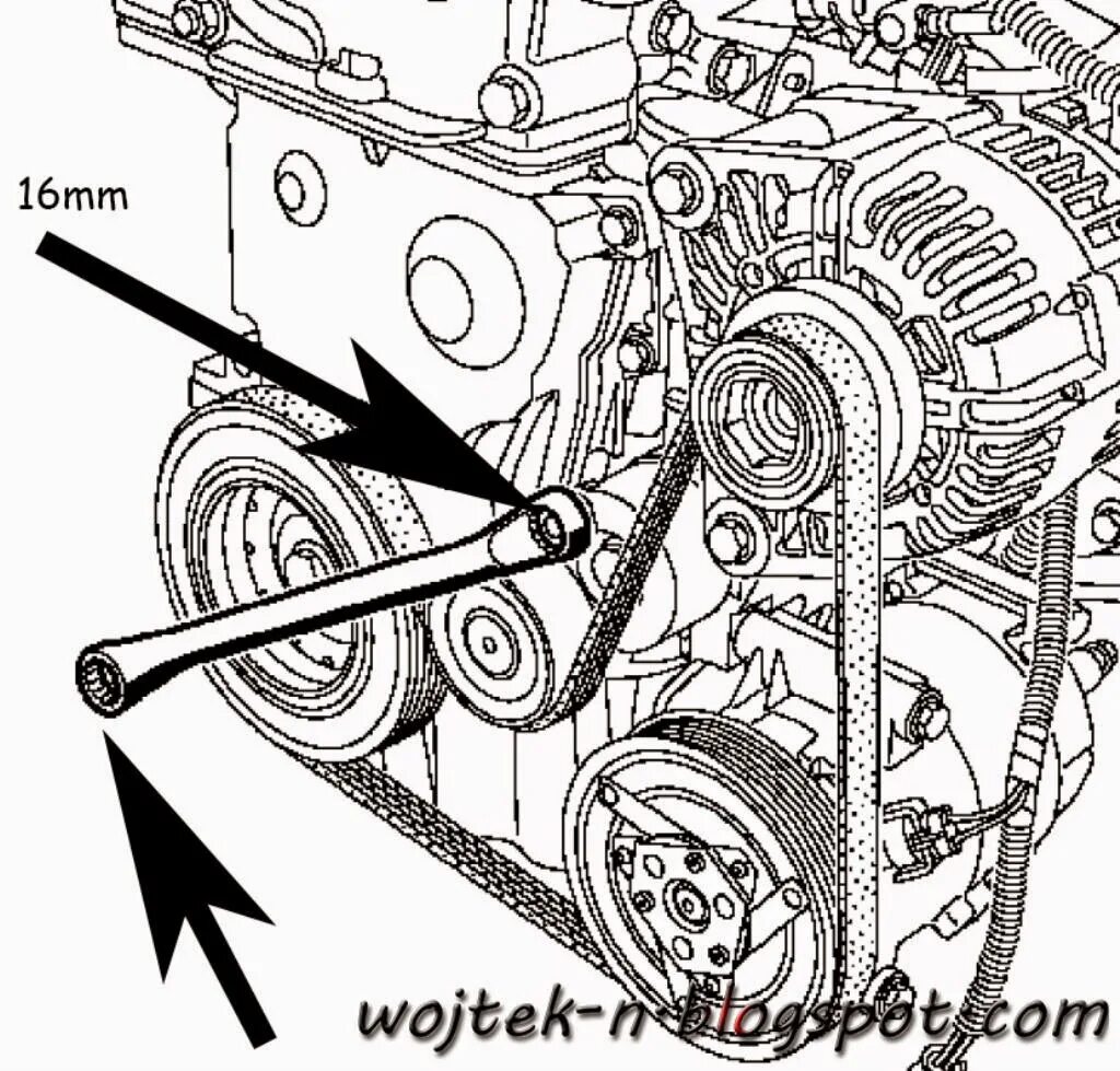 Рено лагуна 2 схема установки ремня генератора renault fan belt Purchase - 55