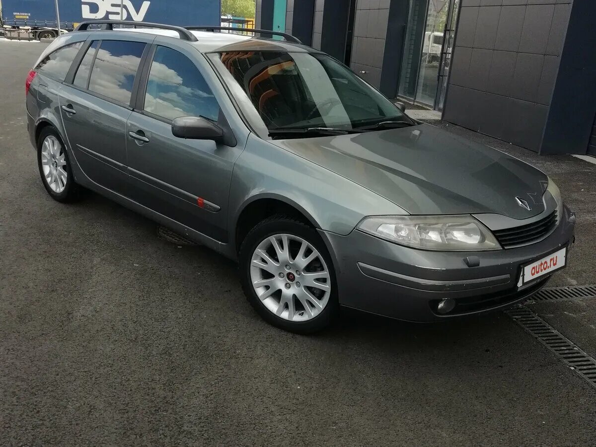 Рено лагуна 2 универсал фото Купить б/у Renault Laguna II 1.9d MT (120 л.с.) дизель механика в Казани: серый 