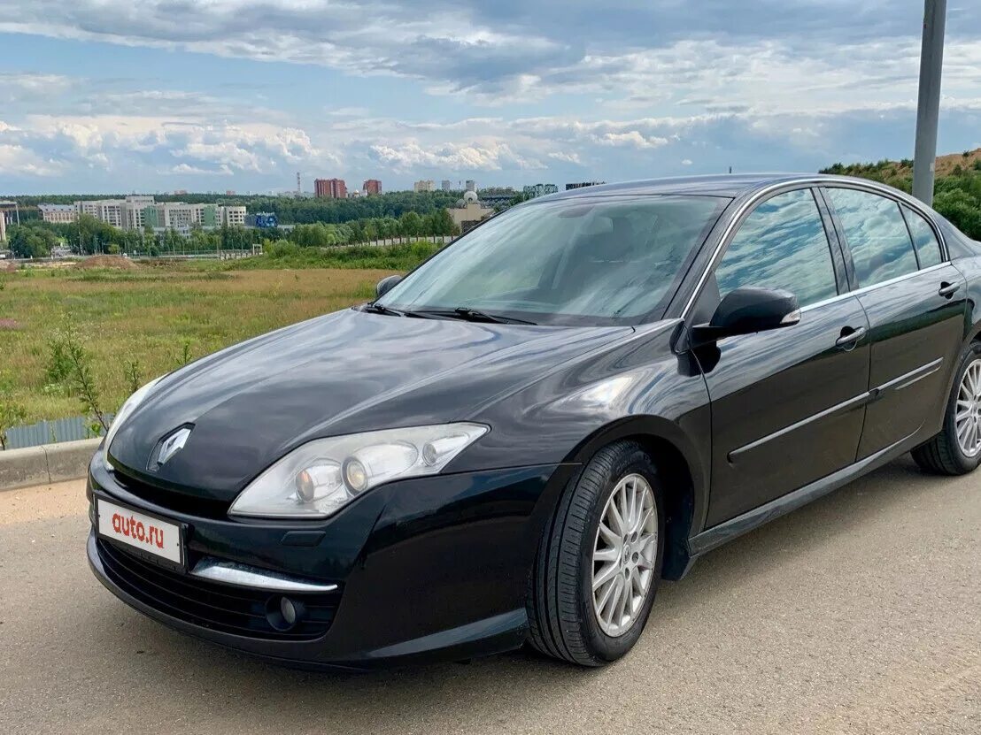 Рено лагуна 3 фото Купить б/у Renault Laguna III 2.0d AT (150 л.с.) дизель автомат в Москве: чёрный