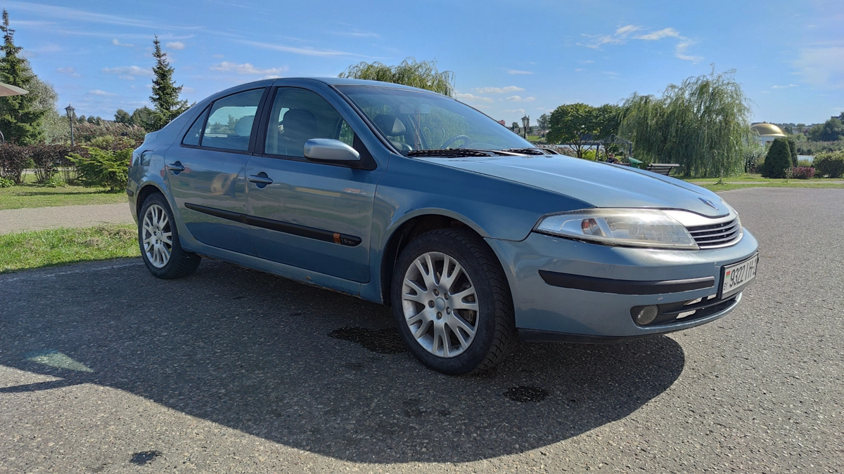 Рено лагуна лифтбек фото 2005г. Renault Laguna II 1.8л. купить с пробегом в г.Глубокое - 12227120