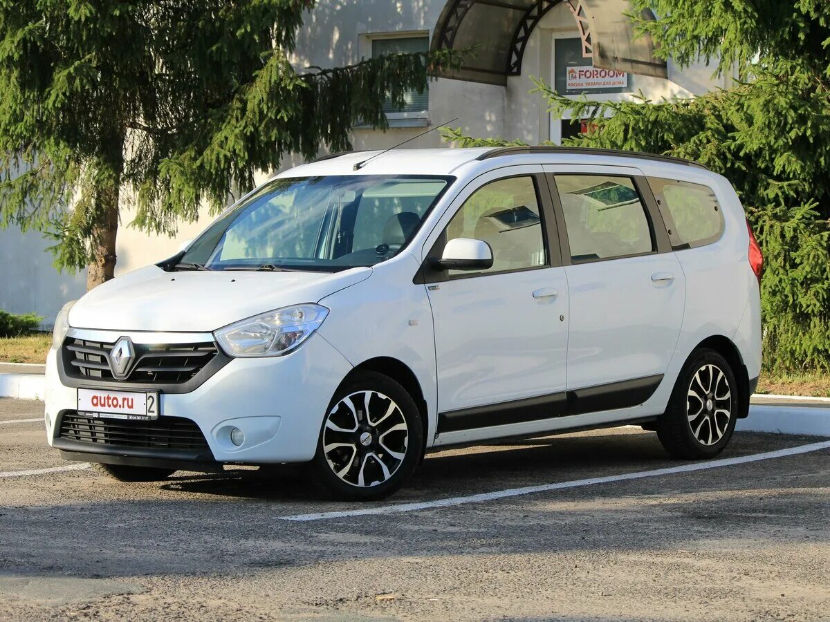 Рено лоджи фото Купить б/у Renault Lodgy 2012-2024 1.6 MT (80 л.с.) бензин механика в Минске: бе