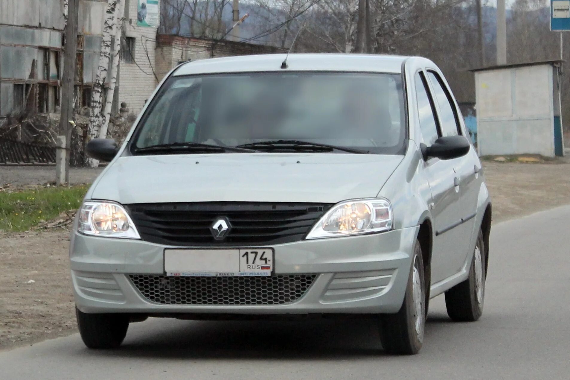 Рено логан 1 фаза 2 фото Логан с передним бампером и фарами от фазы 2 на фазе 1 - Renault Logan (1G), 1,4