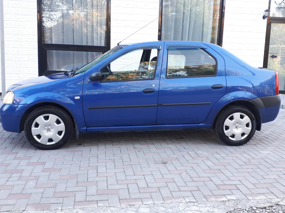 Рено логан 1.6 фото Купить б/у Renault Logan I 1.6 MT (87 л.с.) бензин механика в Екатеринбурге: син