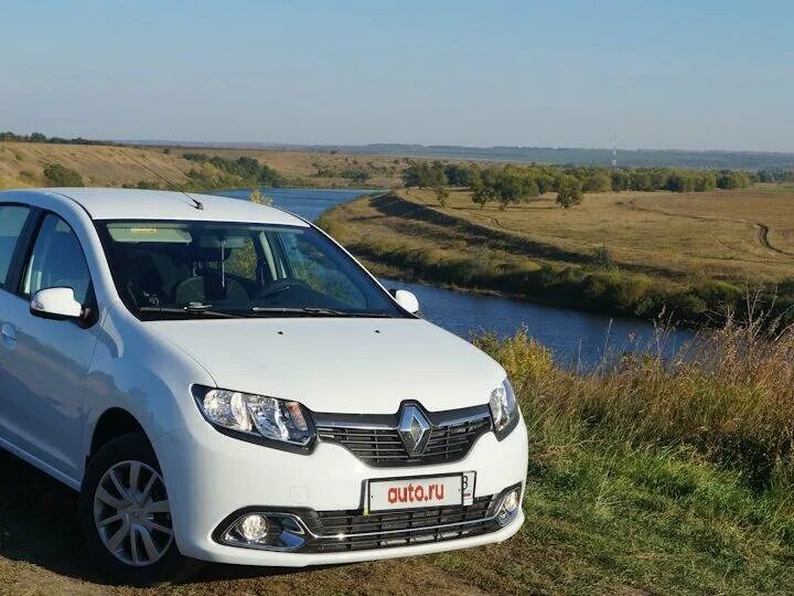 Рено логан 2 рестайлинг фото Купить б/у Renault Logan II 1.6 MT (82 л.с.) бензин механика в Ульяновске: белый