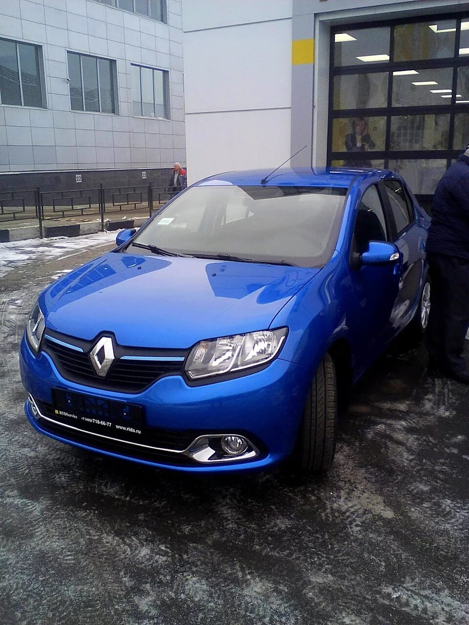 Рено логан 2 синий фото История нашего знакомства. Часть 2 - Renault Logan (2G), 1,6 л, 2015 года покупк