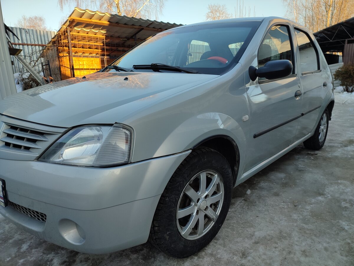 Рено логан 2006 год фото Купить б/у Renault Logan I 1.4 MT (75 л.с.) бензин механика в Москве: серый Рено