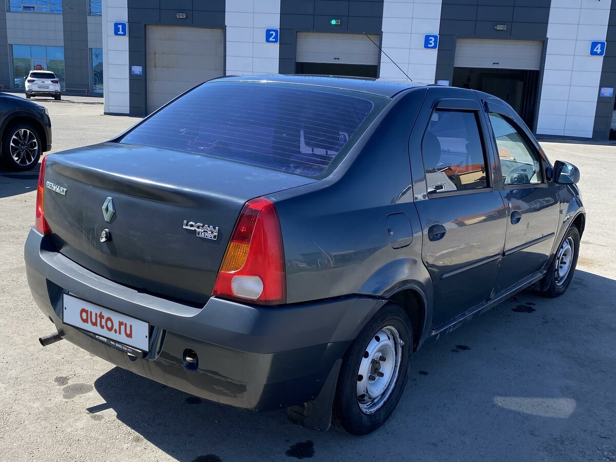 Рено логан 2006 год фото Купить б/у Renault Logan I 1.6 MT (87 л.с.) бензин механика в Казани: серый Рено