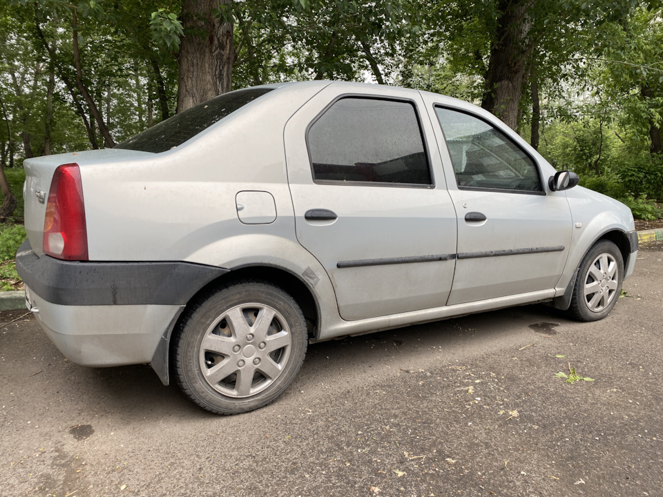 Рено логан 2006 год фото Конец истории - Renault Logan (1G), 1,6 л, 2006 года другое DRIVE2