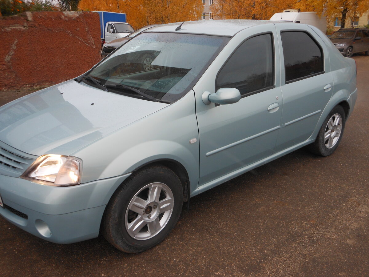 Рено логан 2006 год фото Купить б/у Renault Logan I 1.6 MT (87 л.с.) бензин механика в Арзамасе: серебрис