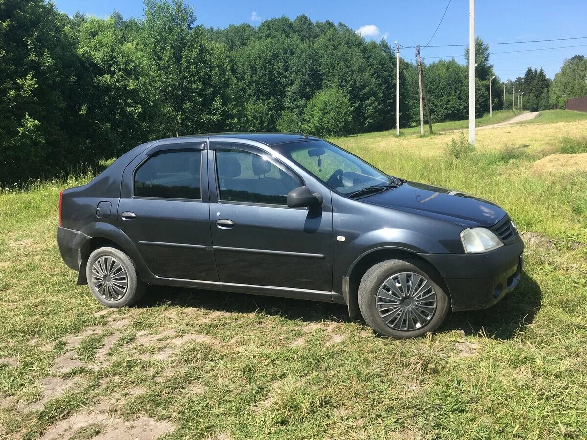 Рено логан 2007 года фото Купить б/у Renault Logan I 1.6 MT (87 л.с.) бензин механика в Дятьково: серый Ре