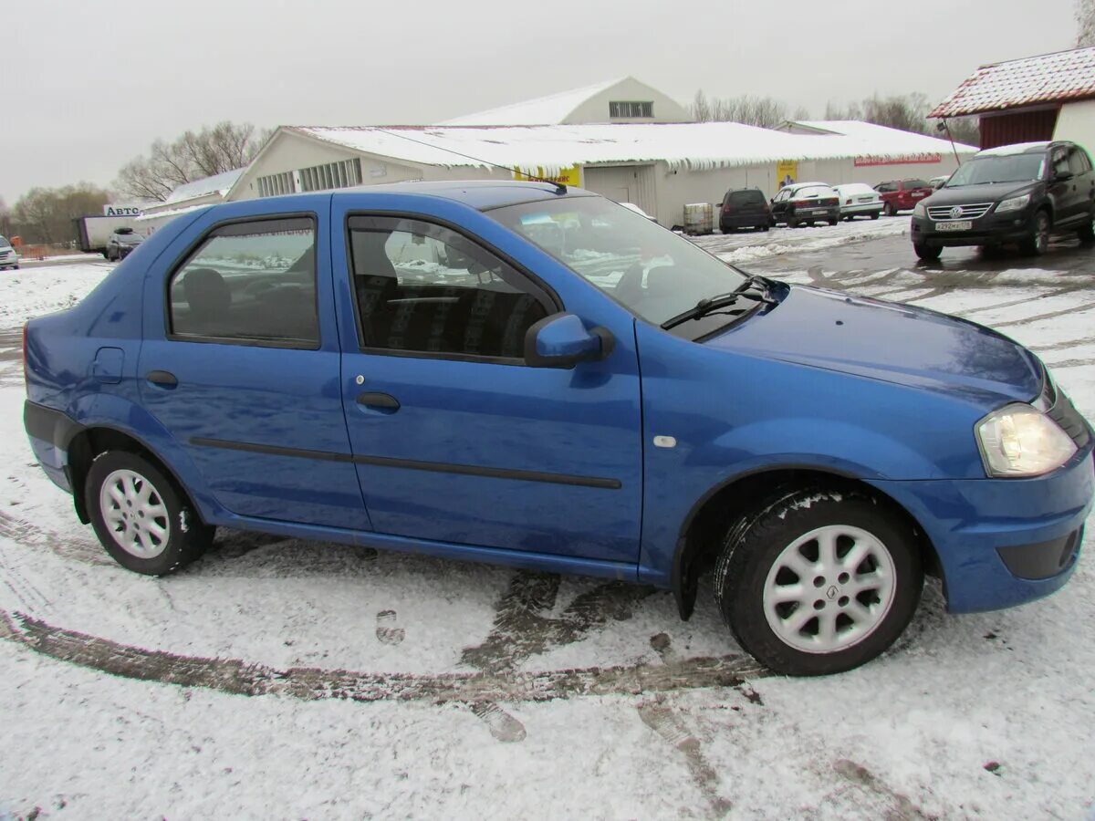 Рено логан 2007 года фото Купить б/у Renault Logan бензин механика в Кронштадте: синий Рено Логан 2007 сед