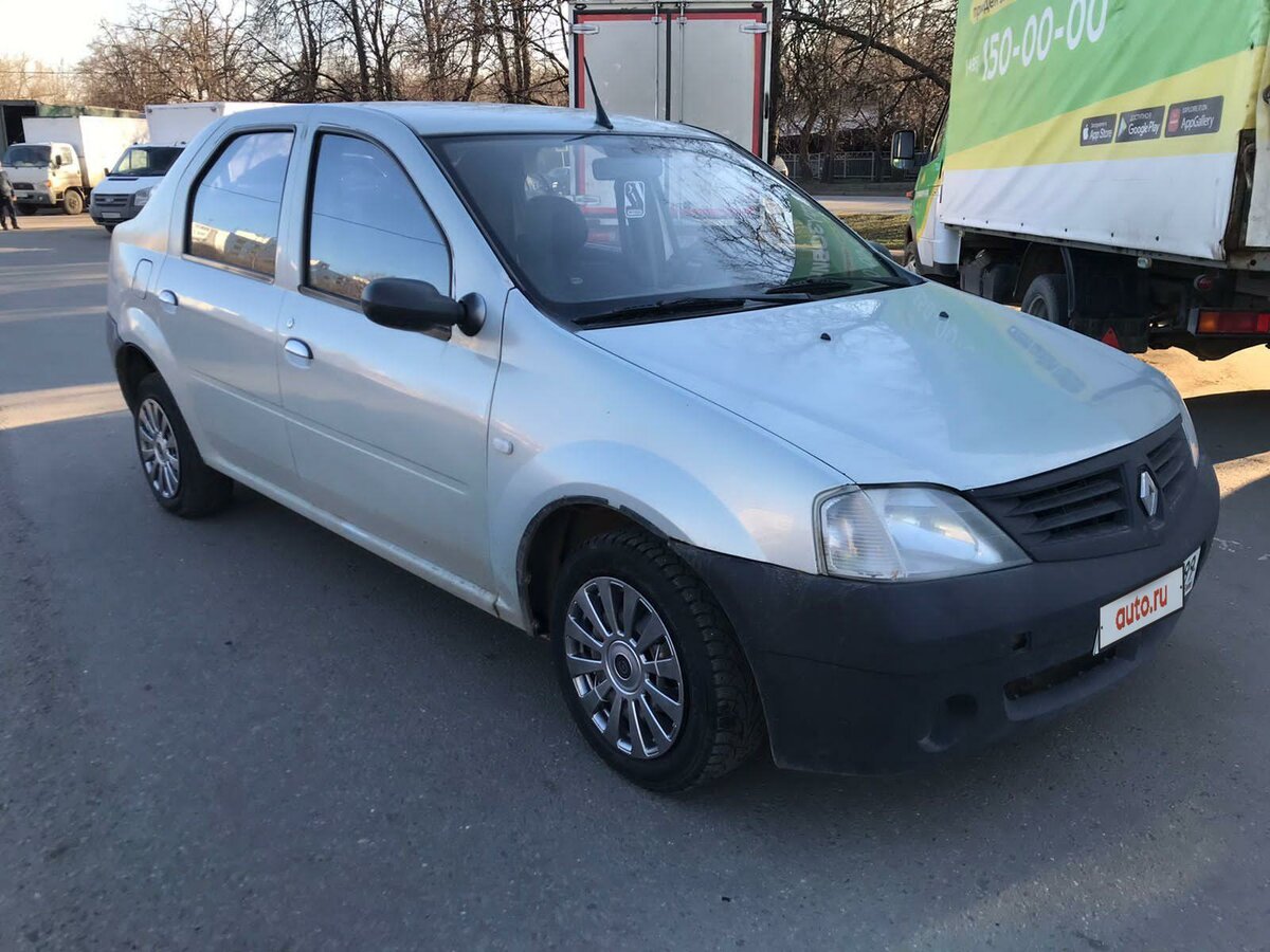 Рено логан 2007 года фото Купить б/у Renault Logan I 1.4 MT (75 л.с.) бензин механика в Москве: серый Рено