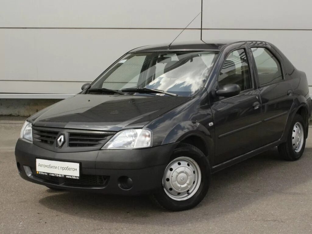 Рено логан 2007 года фото Купить б/у Renault Logan I 1.6 MT (87 л.с.) бензин механика в Москве: серый Рено