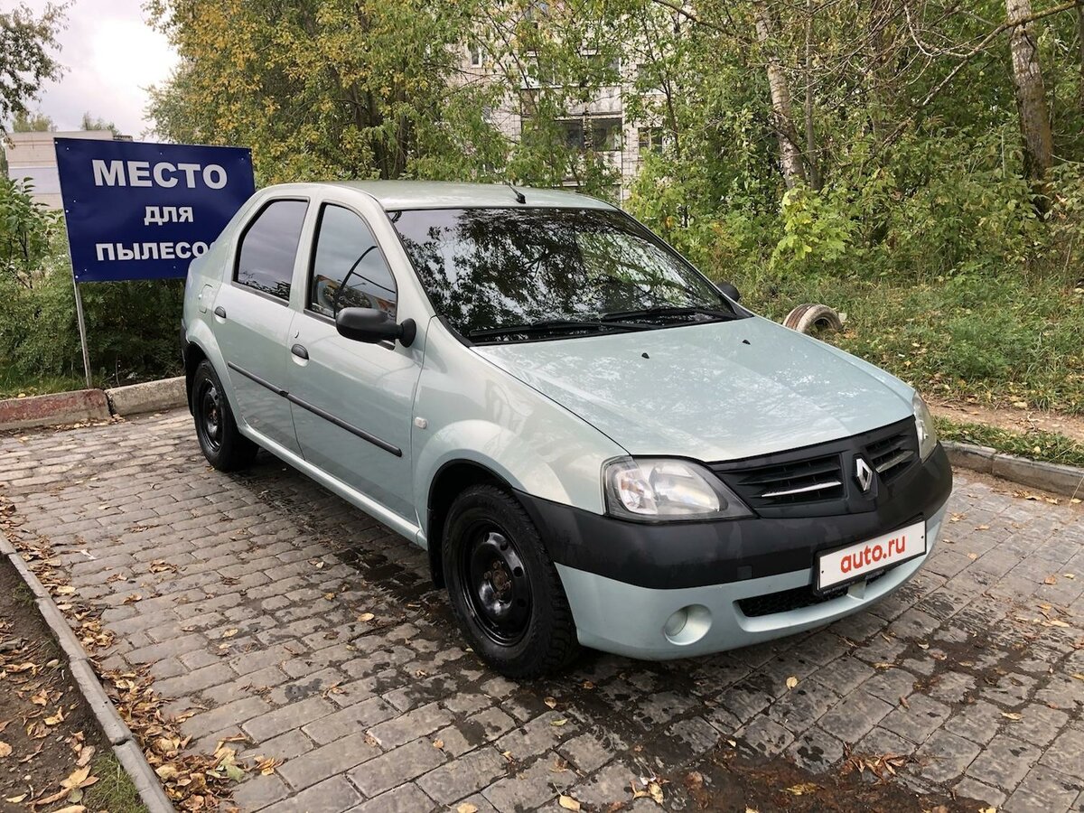 Рено логан 2008 фото Купить б/у Renault Logan I 1.6 MT (87 л.с.) бензин механика в Костроме: серый Ре