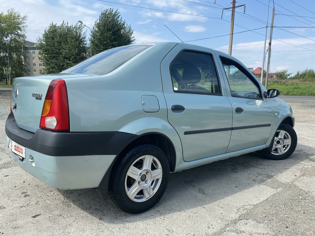 Рено логан 2008 фото Купить б/у Renault Logan I 1.4 MT (75 л.с.) бензин механика в Нижнем Тагиле: зел