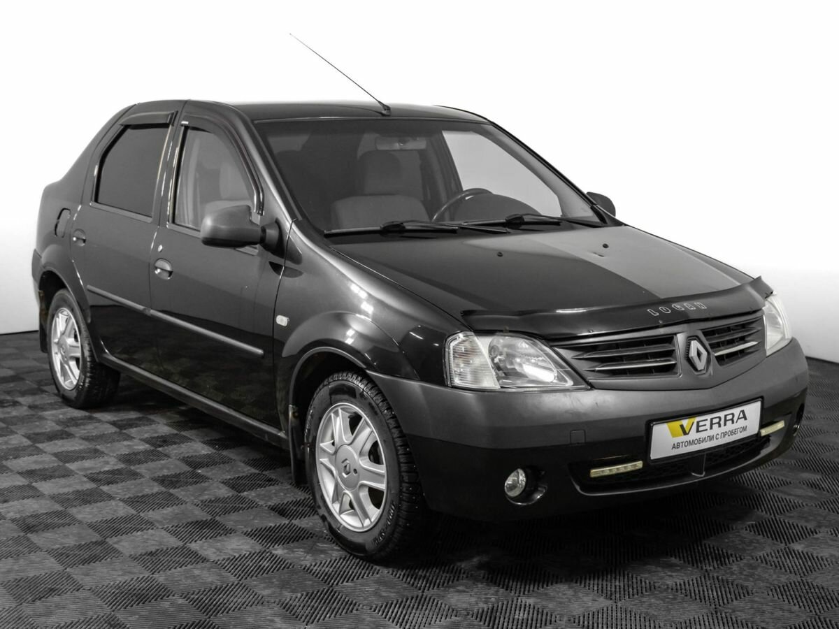 Рено логан 2009 фото Купить б/у Renault Logan I 1.4 MT (75 л.с.) бензин механика в Перми: чёрный Рено