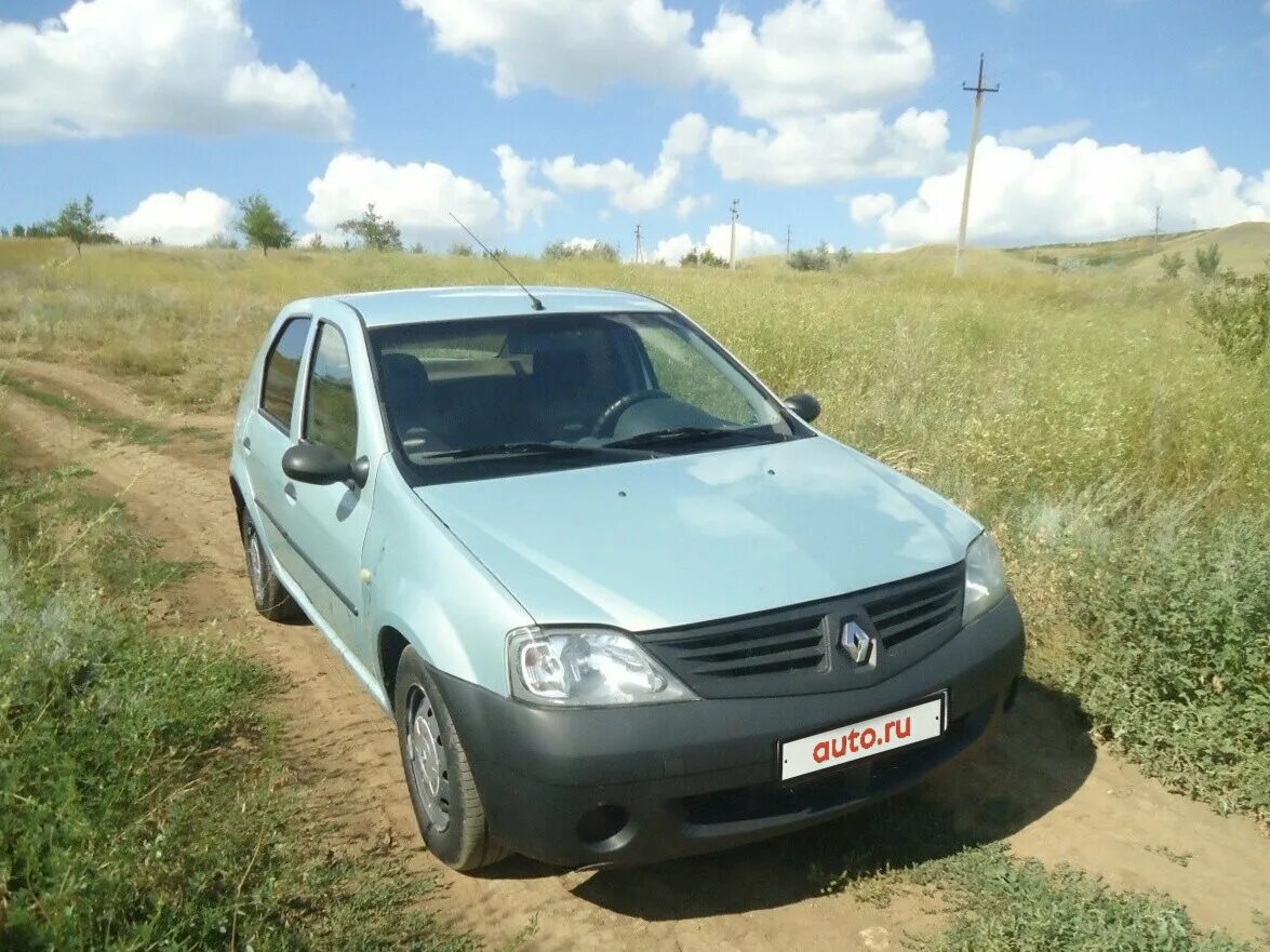 Рено логан 2009 фото Купить б/у Renault Logan I 1.6 MT (87 л.с.) бензин механика в Саратове: зелёный 