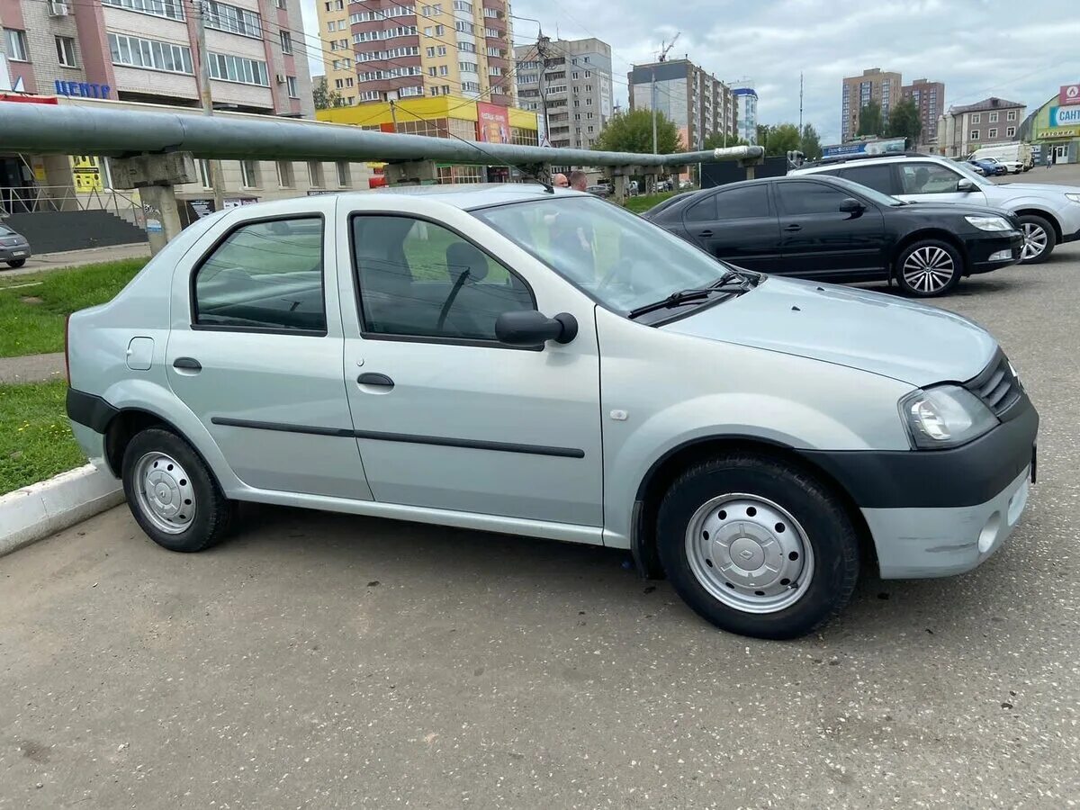 Рено логан 2009 фото Купить б/у Renault Logan I 1.6 MT (87 л.с.) бензин механика в Кирове: серый Рено