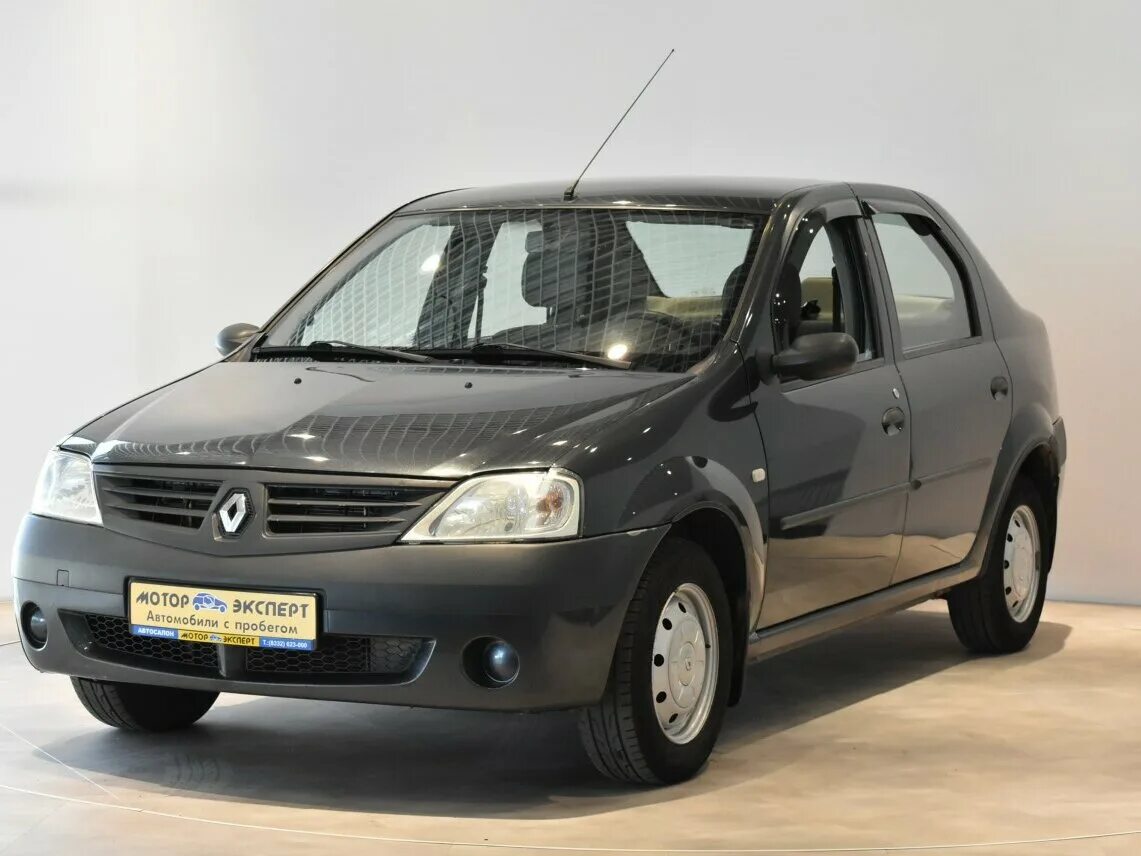 Рено логан 2009 фото Купить б/у Renault Logan I 1.4 MT (75 л.с.) бензин механика в Кирове: серый Рено