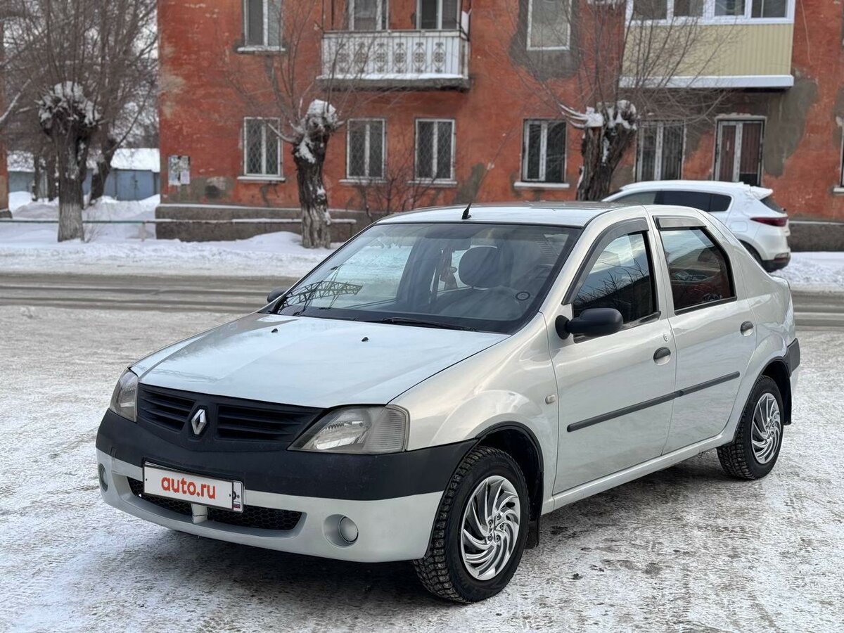 Рено логан 2009 фото Купить б/у Renault Logan I 1.4 MT (75 л.с.) бензин механика в Орске: серый Рено 