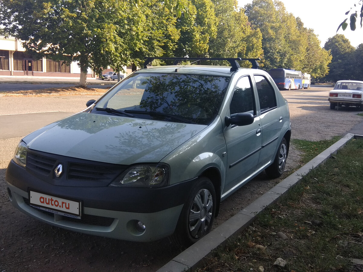 Рено логан 2009 фото Купить б/у Renault Logan I 1.6 MT (87 л.с.) бензин механика в Армавире: бежевый 