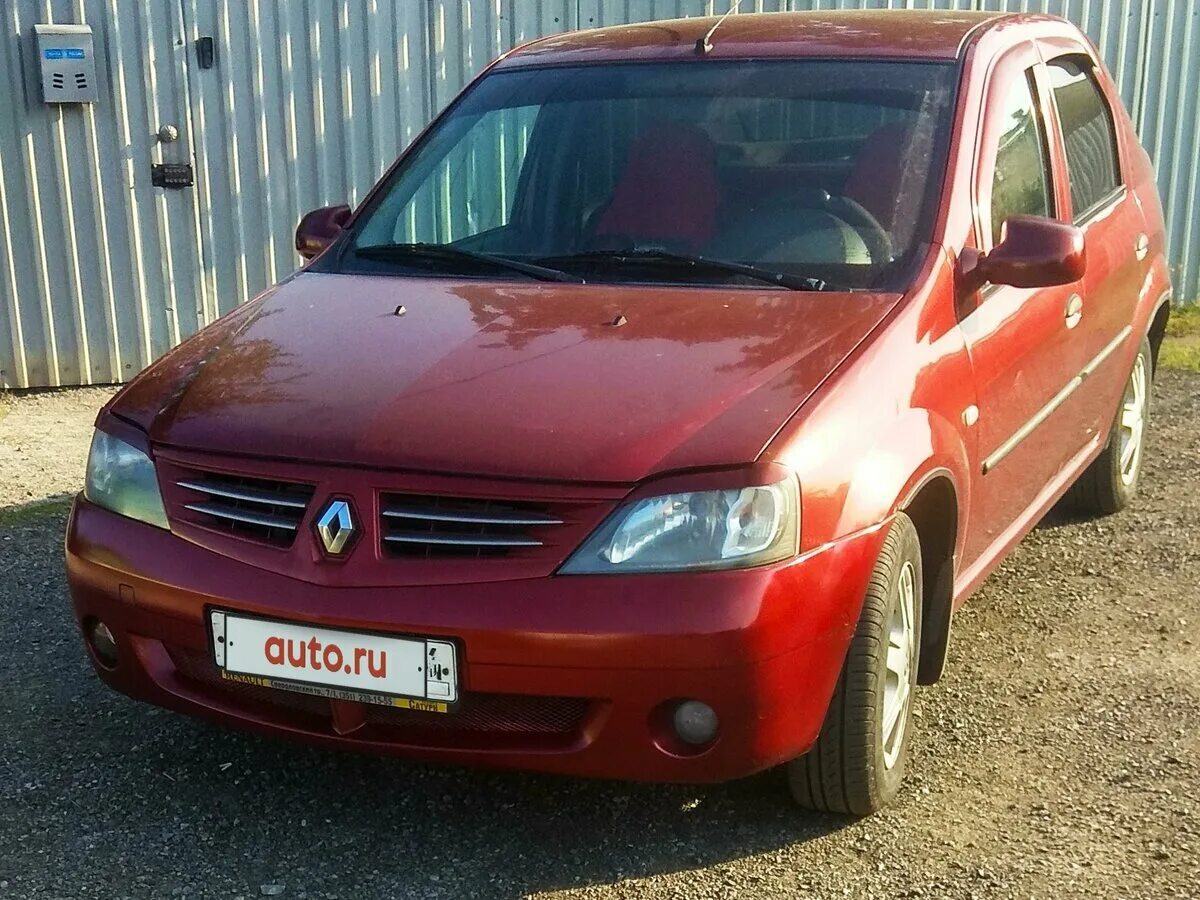 Рено логан 2009 год фото Купить б/у Renault Logan I 1.6 MT (87 л.с.) бензин механика в Челябинске: красны