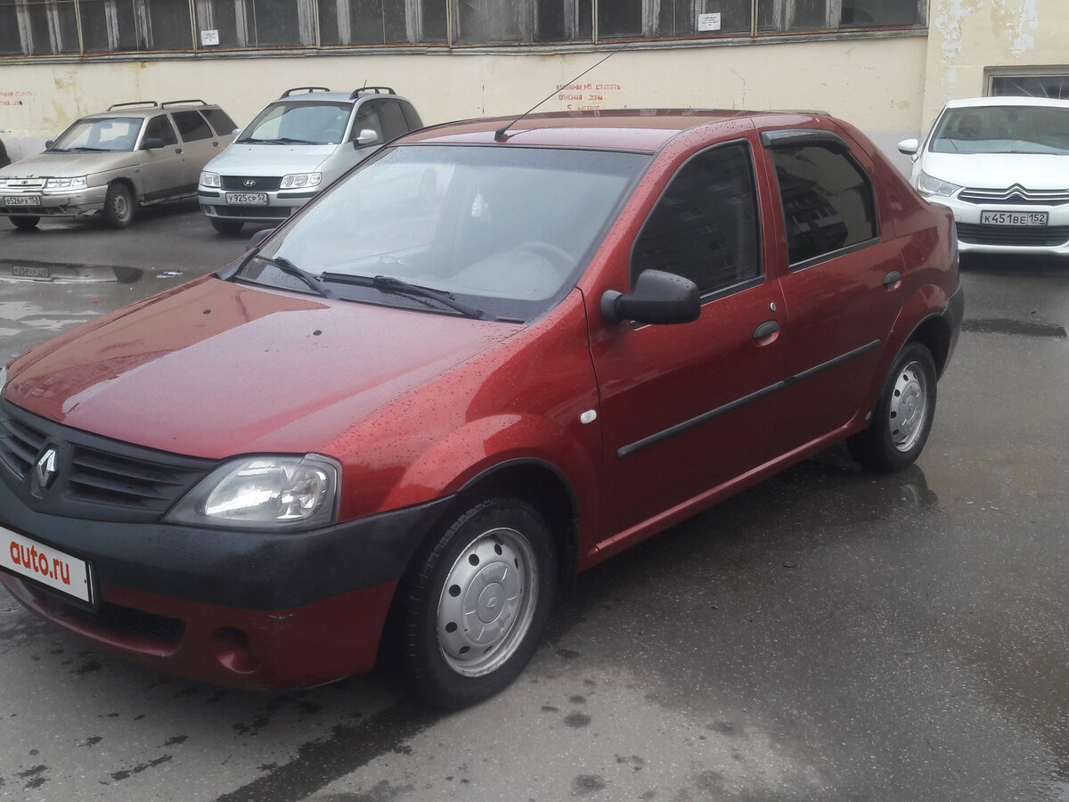 Рено логан 2009 год фото Купить б/у Renault Logan I Рестайлинг 1.6 MT (84 л.с.) бензин механика в Нижнем 