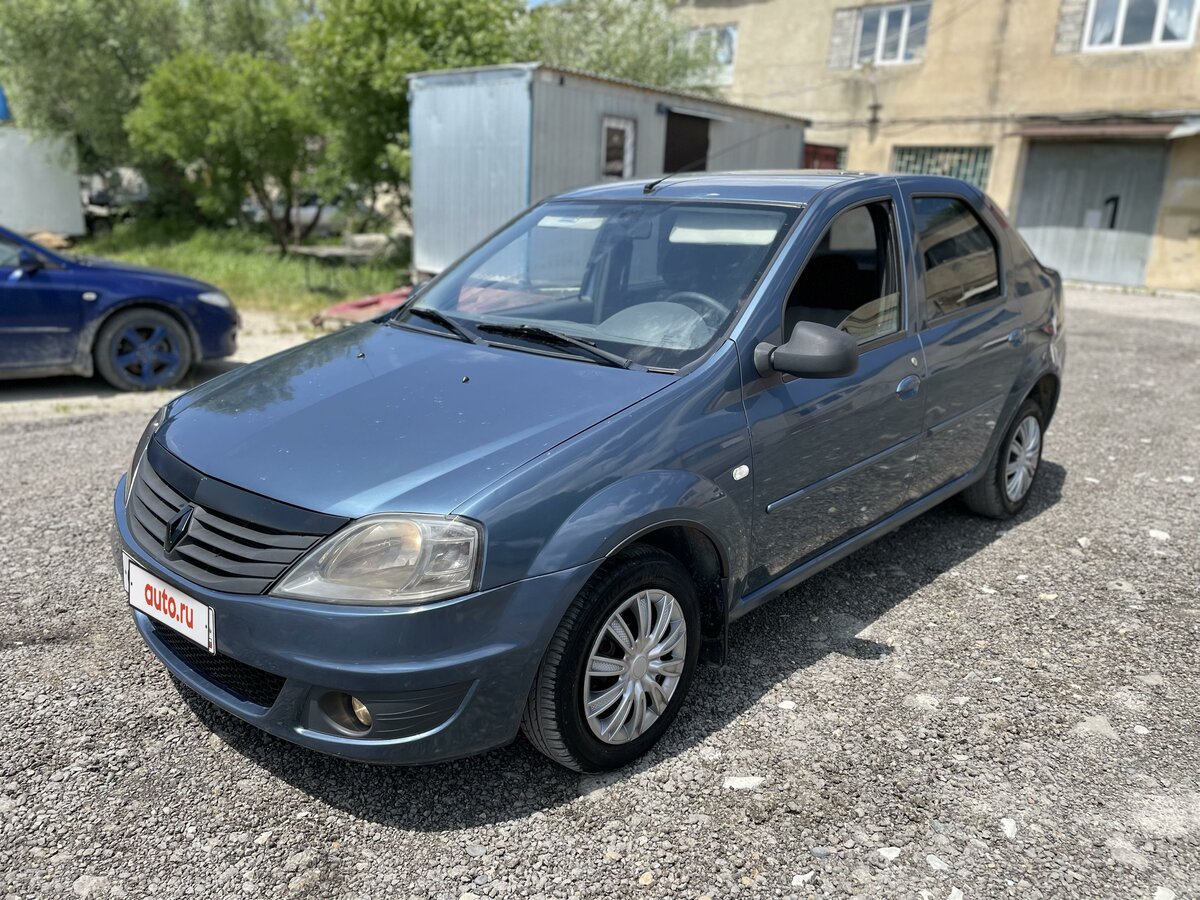 Рено логан 2010 фото Купить б/у Renault Logan I Рестайлинг 1.6 AT (103 л.с.) бензин автомат в Гелендж