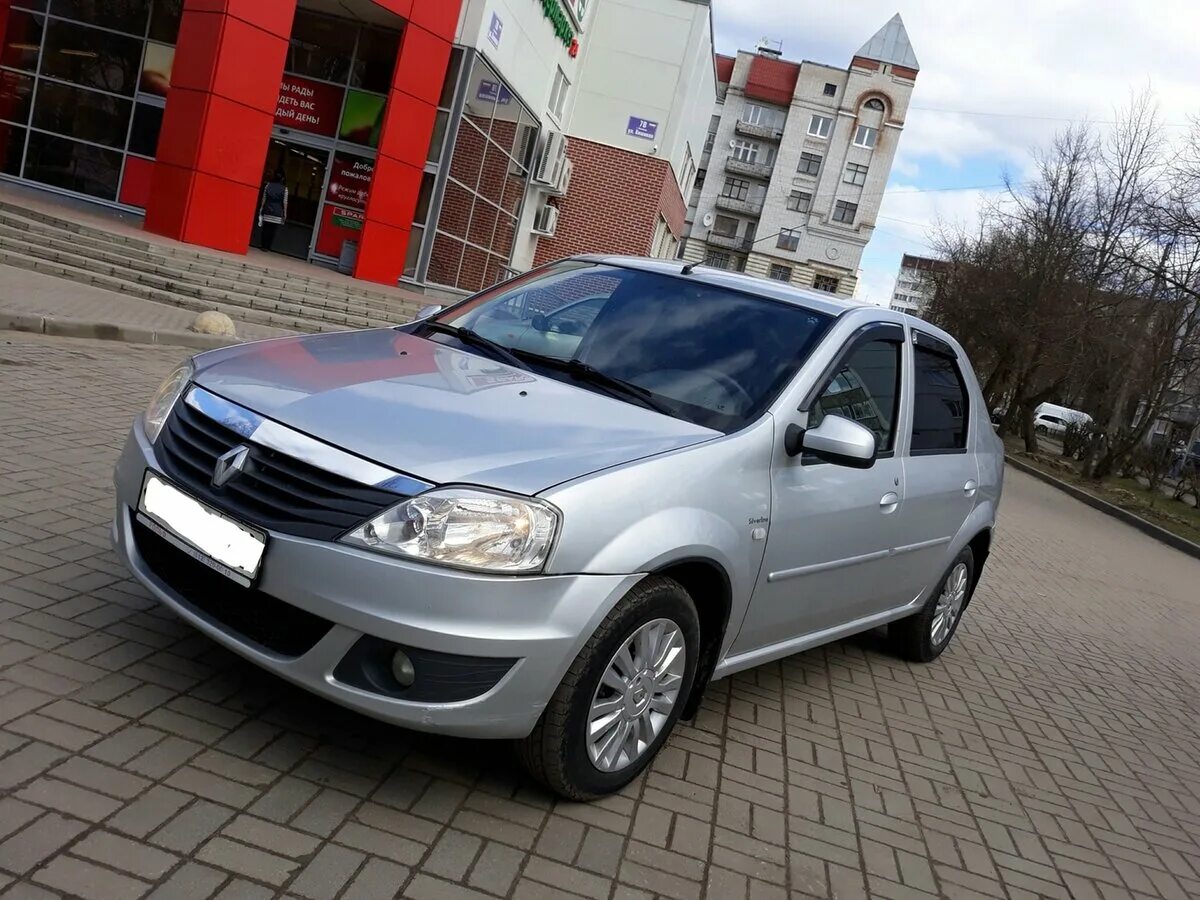 Рено логан 2011г фото Купить б/у Renault Logan I Рестайлинг 1.6 MT (84 л.с.) бензин механика в Санкт-П