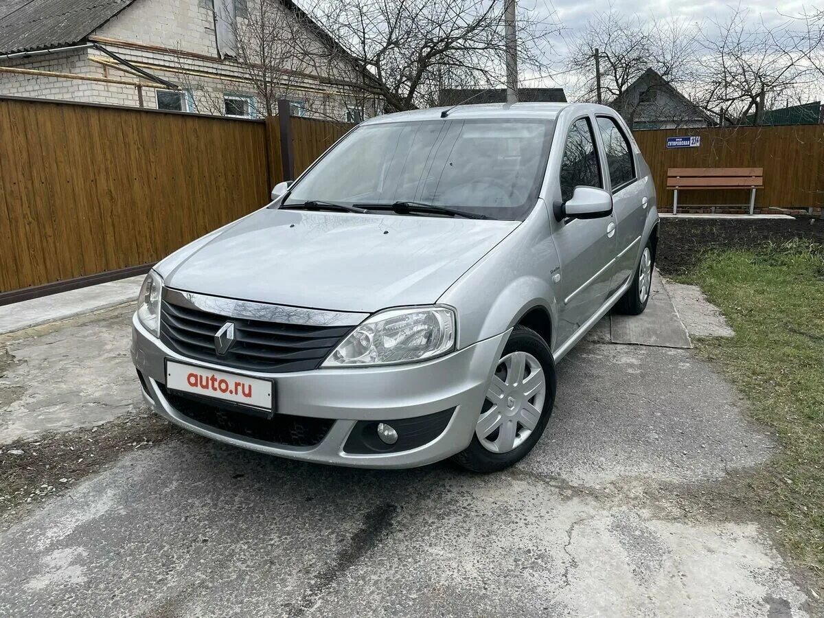 Рено логан 2012 фото Купить б/у Renault Logan I Рестайлинг 1.6 MT (84 л.с.) бензин механика в Курске: