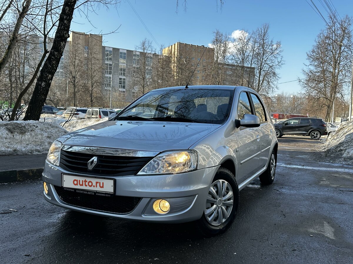 Рено логан 2012 год фото Купить б/у Renault Logan I Рестайлинг 1.6 MT (102 л.с.) бензин механика в Москве