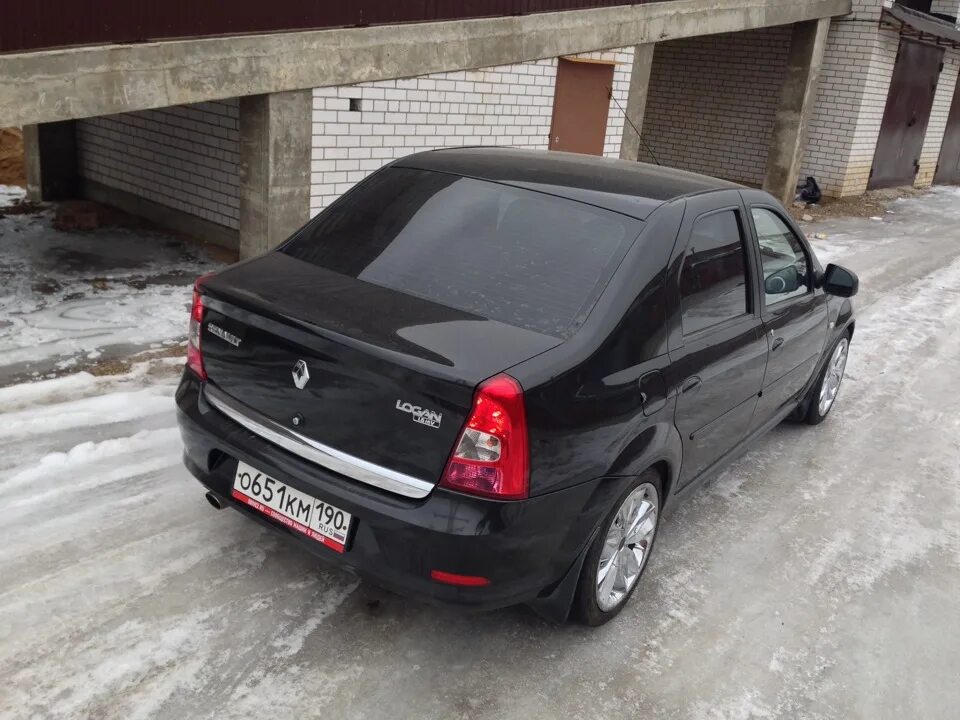 Рено логан 2012г черный фото Lexani R17 - пришли и ПРОДАНЫ - Renault Logan (1G), 1,6 л, 2010 года наблюдение 