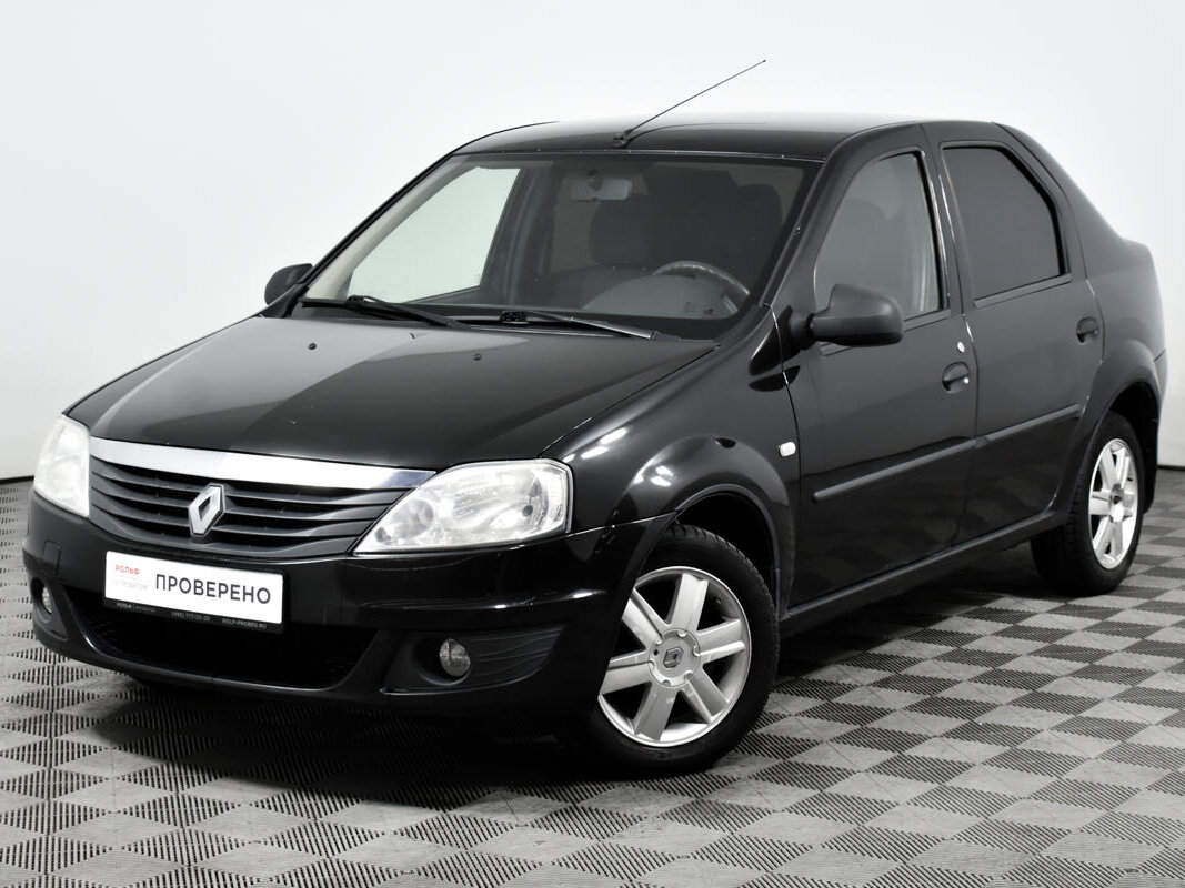 Рено логан 2012г черный фото Купить б/у Renault Logan I Рестайлинг 1.6 MT (84 л.с.) бензин механика в Москве: