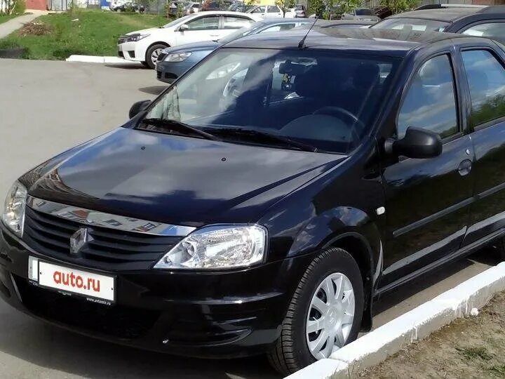 Рено логан 2012г черный фото Купить б/у Renault Logan I Рестайлинг 1.6 MT (84 л.с.) бензин механика в Санкт-П